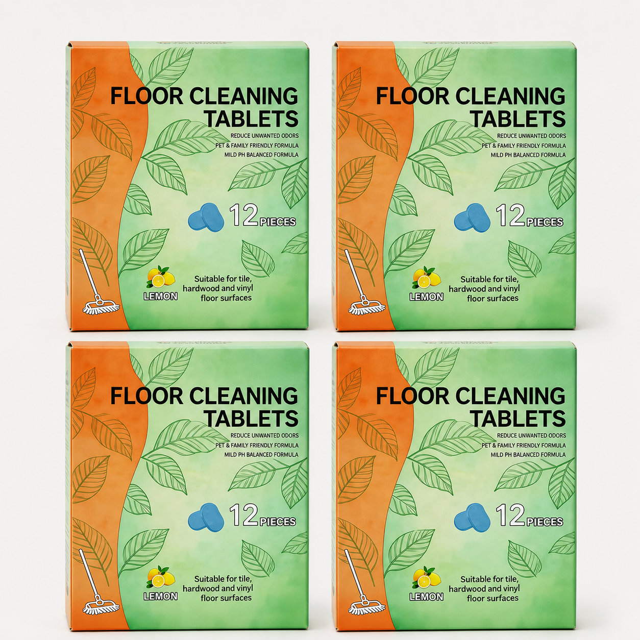 🔥Buy 1 get 1 free Efficient Floor Cleaning Tablets (Lemon Scent)! 🔥