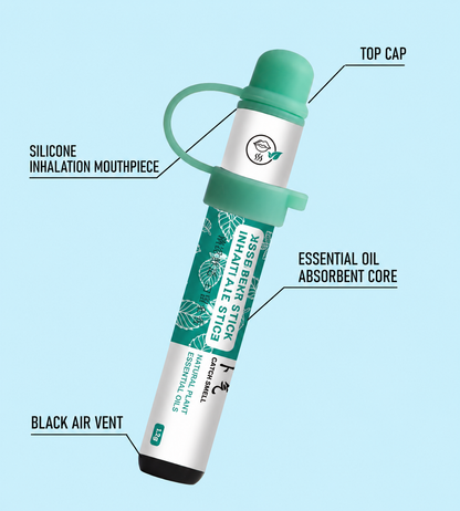 🔥Buy more, get more free Plant-Based Herbal Nasal Inhaler – 4 Refreshing Scents🔥