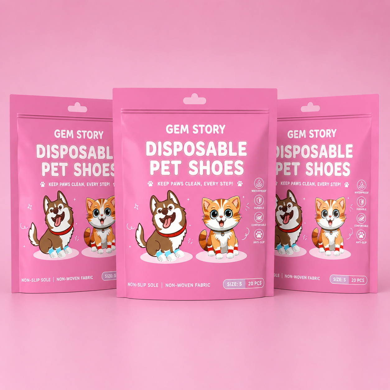 🔥Last day of special offers！  Water-Resistant Pet Paw Protectors🔥