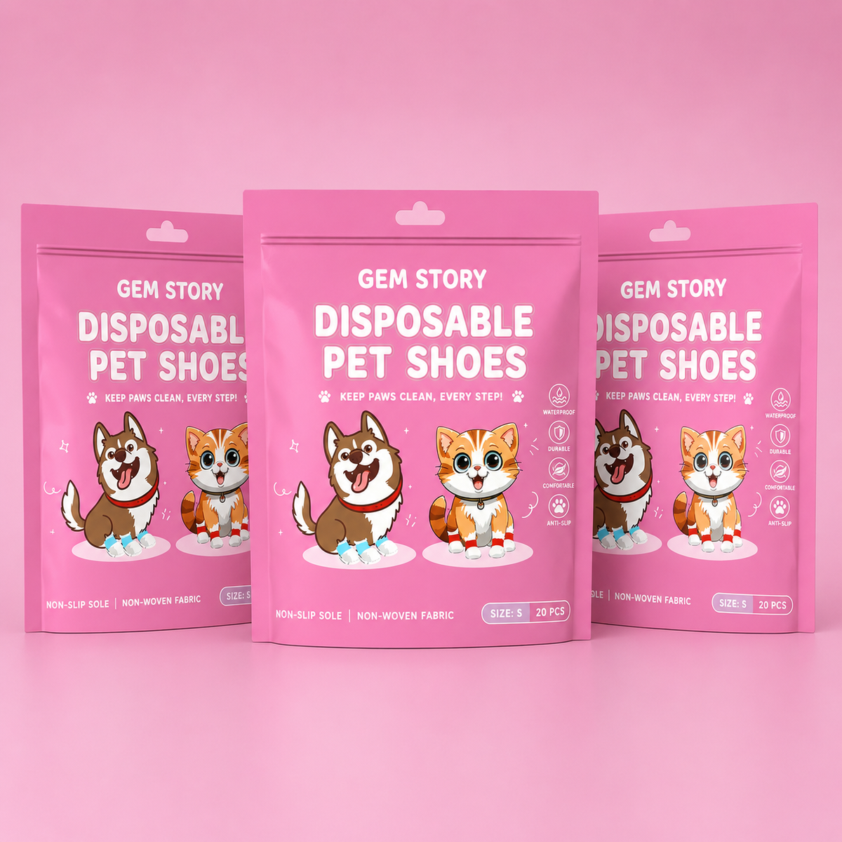🔥Last day of special offers！  Water-Resistant Pet Paw Protectors🔥