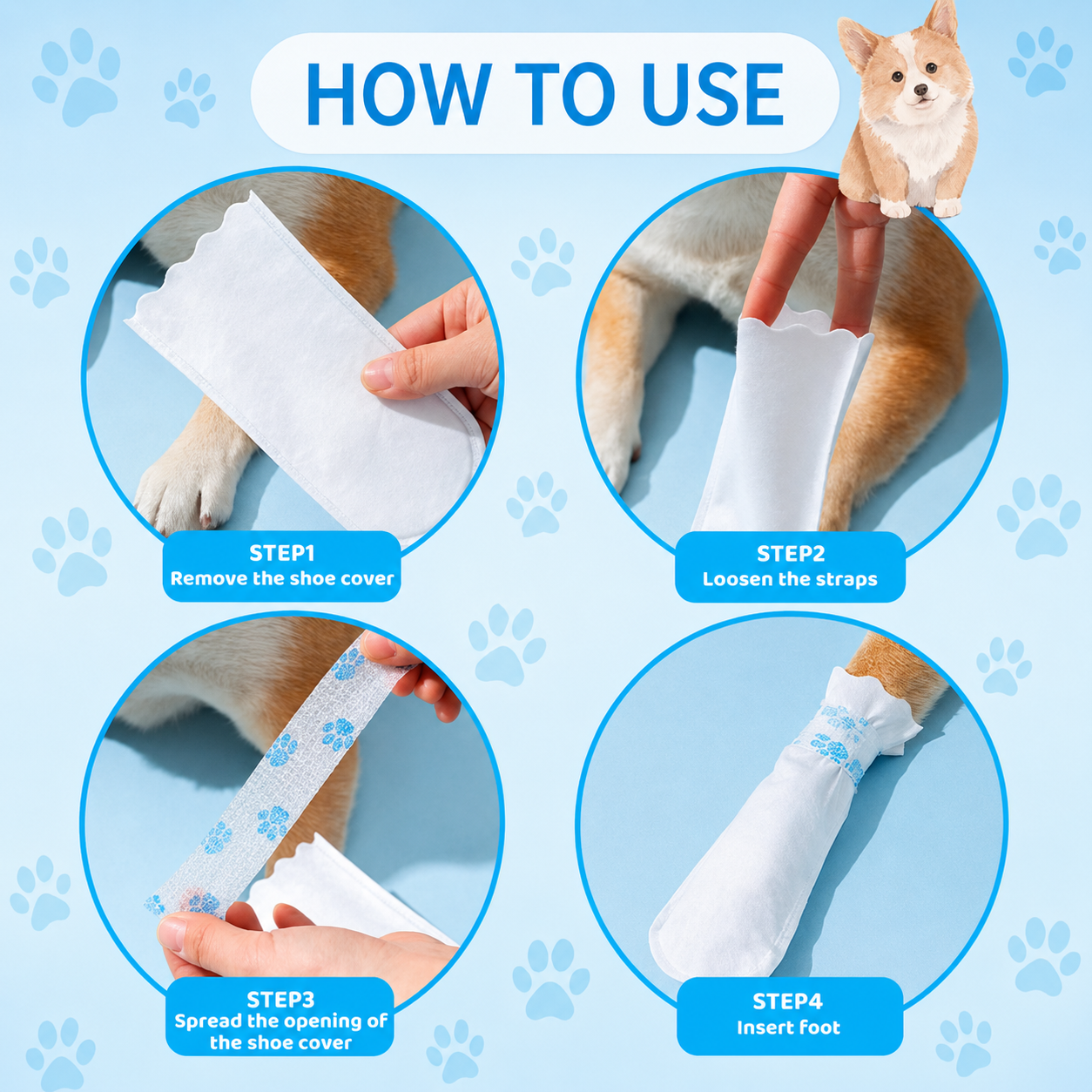 🔥Last day of special offers！  Water-Resistant Pet Paw Protectors🔥