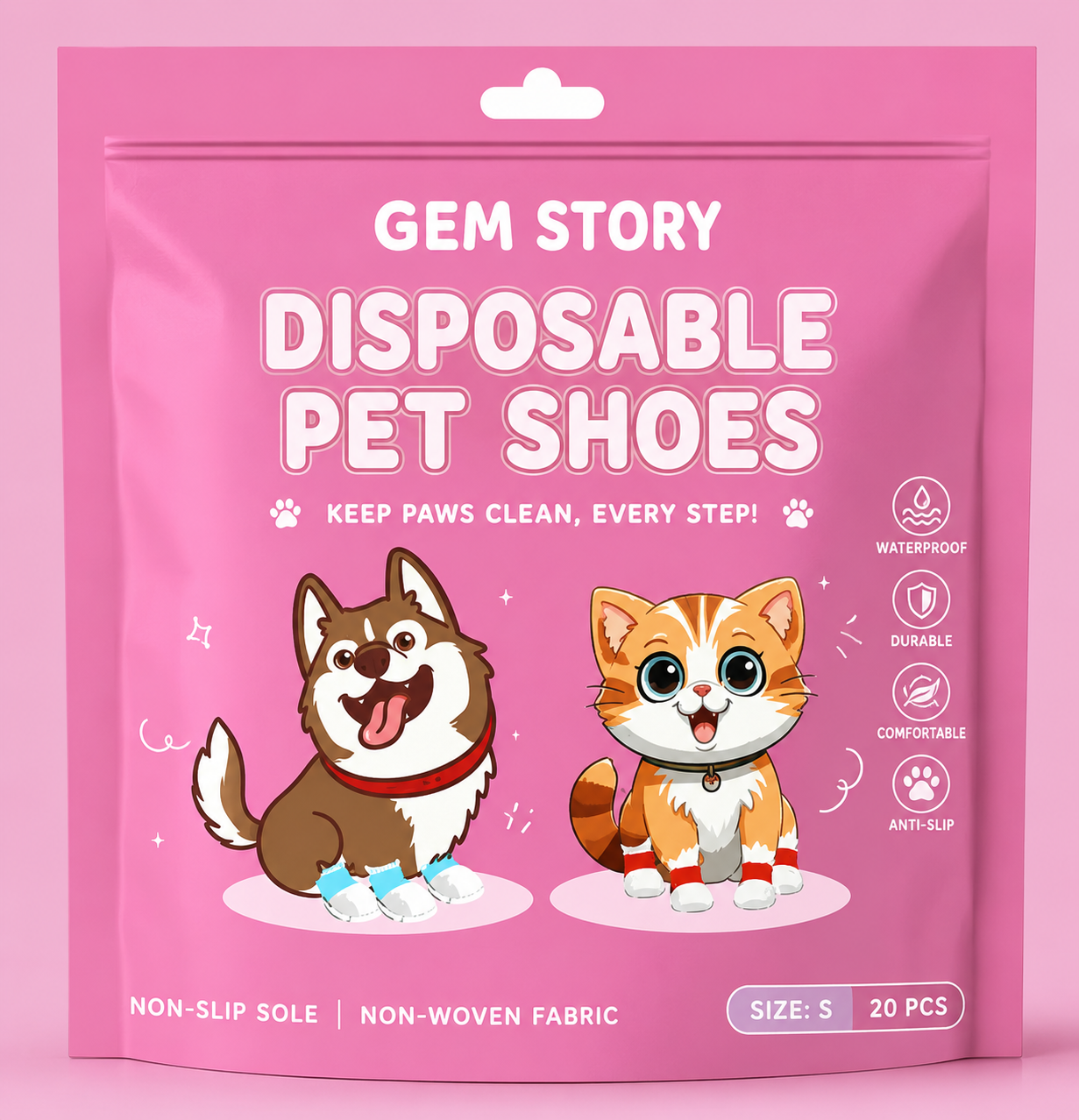 🔥Last day of special offers！  Water-Resistant Pet Paw Protectors🔥