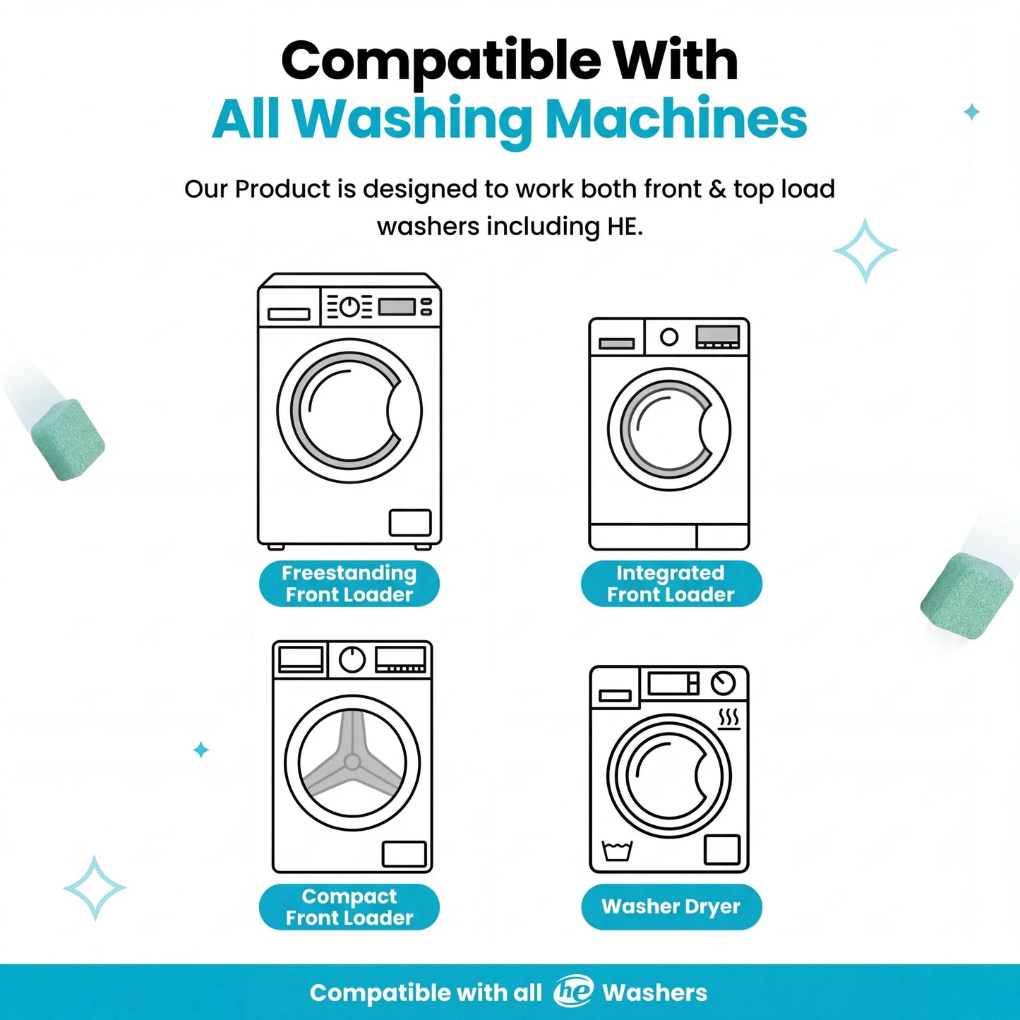 🔥Buy More, Get More — Plus FREE Pet Hair Catchers WASHING MACHINE CLEANER PRO 🔥