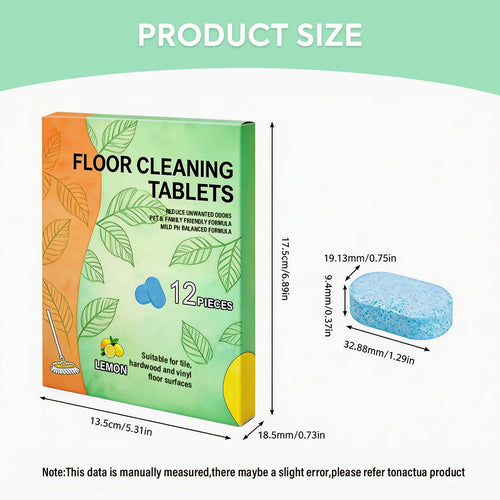 🔥Buy 1 get 1 free Efficient Floor Cleaning Tablets (Lemon Scent)！ 🔥