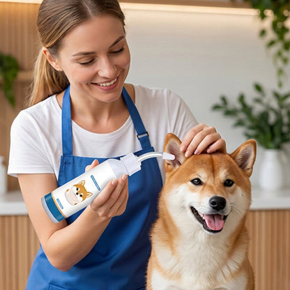 🐶 🧴 Gentle Pet Ear Cleaner – Relieves Itching, Removes Earwax & Eliminates Odors – Perfect for Dogs & Cats 🐱